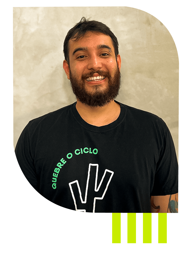 Jeff VianaFundador e presidente da Associação Cactus.